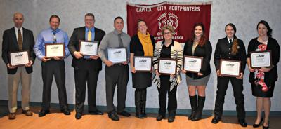 Law enforcement officers and dispatchers honored