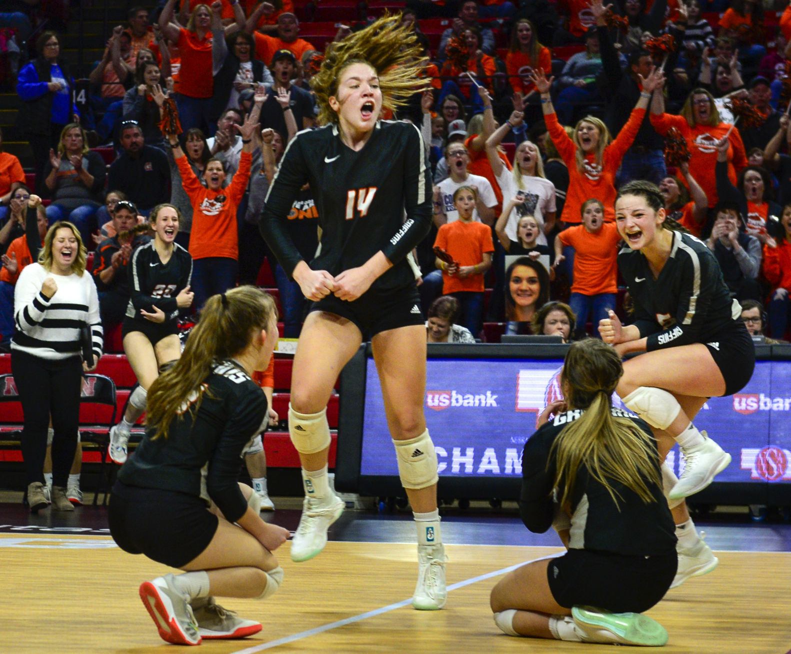 High school volleyball Live updates from state finals