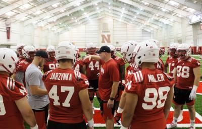 Husker Football Practice