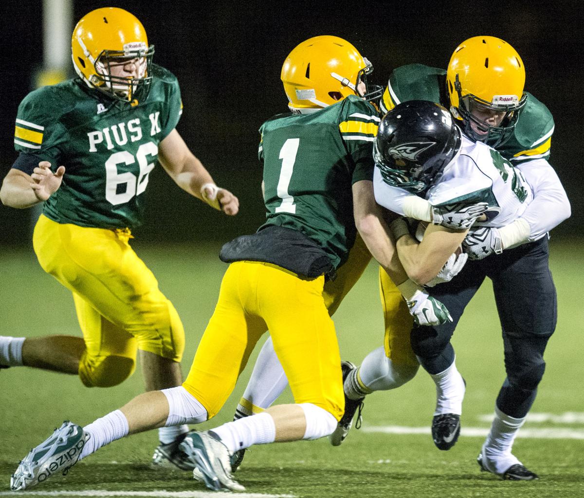 Omaha Skutt vs. Pius X, prep football, 11.6.15