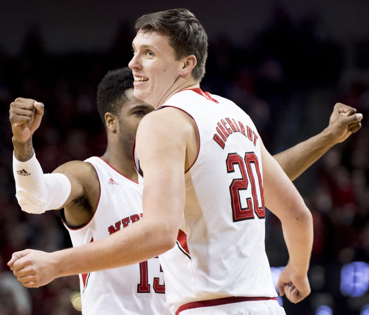 Huskers Hold Off Hatters To Close Nonconference Play Men S