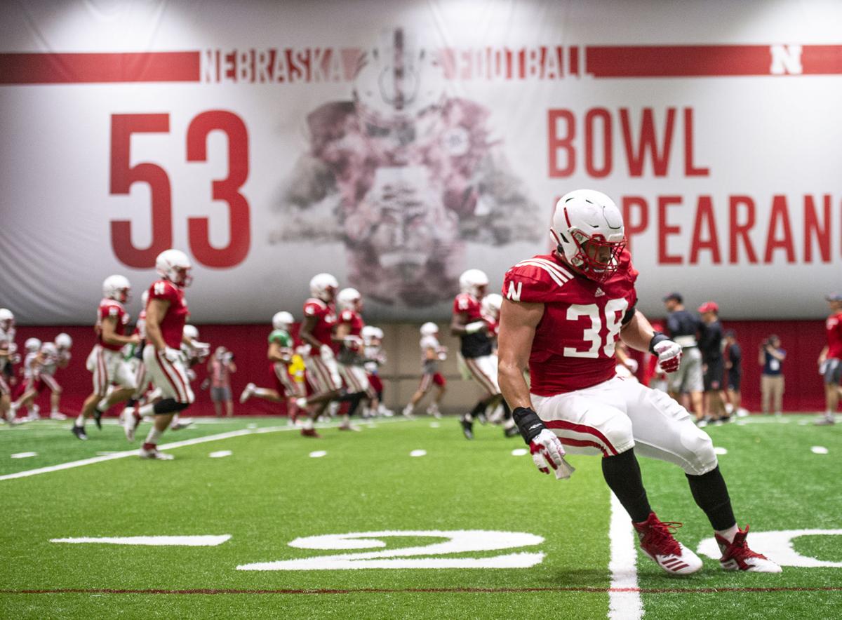 NU football practice, 8.7