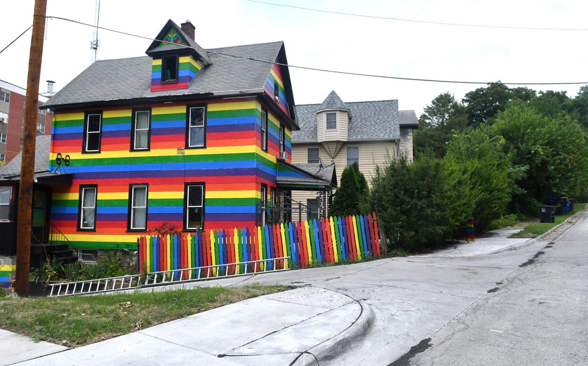 The 'Rainbow House' of many colors draws ire of Moline officials Home