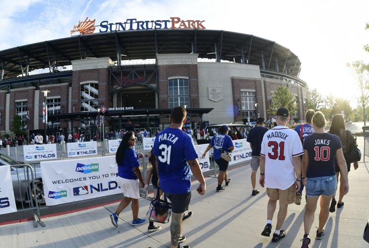 NLDS Dodgers Braves Baseball