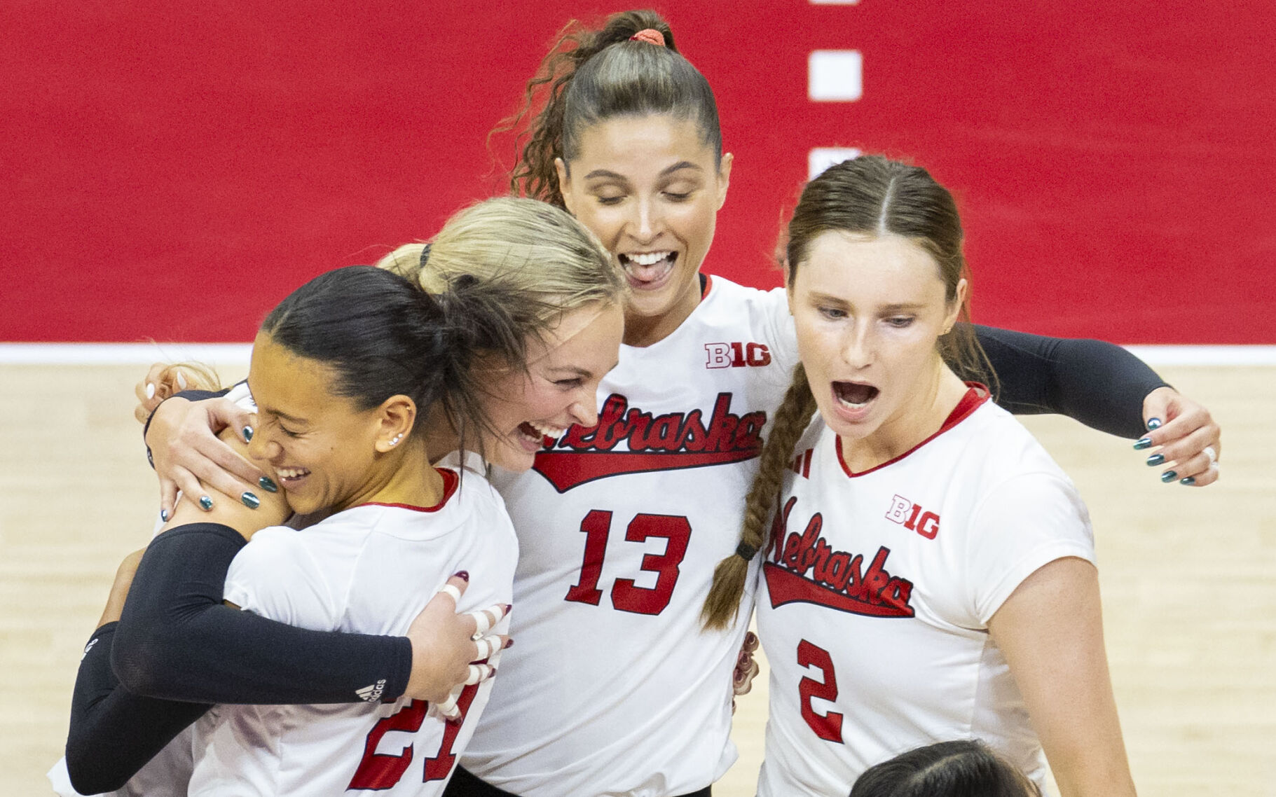 Nebraska volleyball moves to No. 1 in national poll