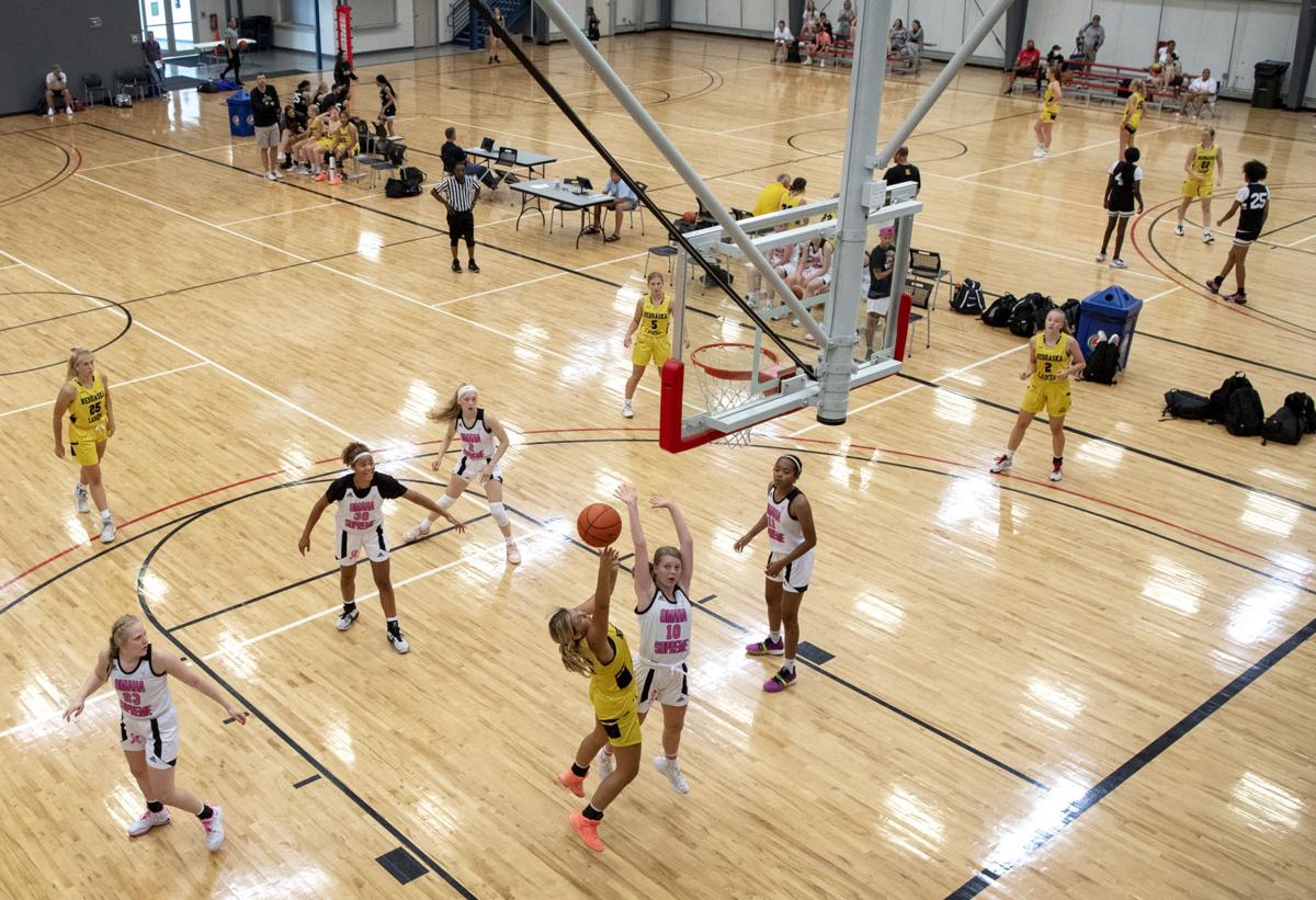 AAU girls hoops at Speedway Sporting Complex, 7.1
