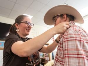 Creative lightning spurs Lincoln middle school teacher to write Western musical