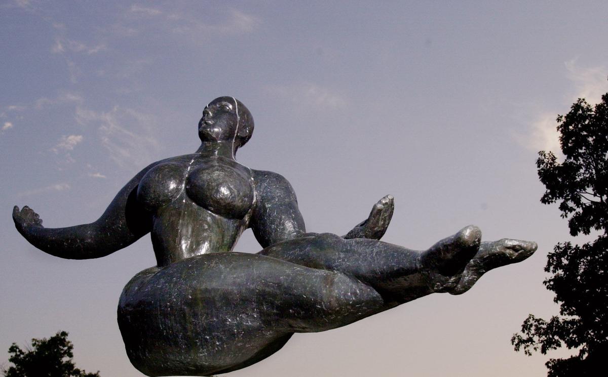 gaston lachaise floating figure