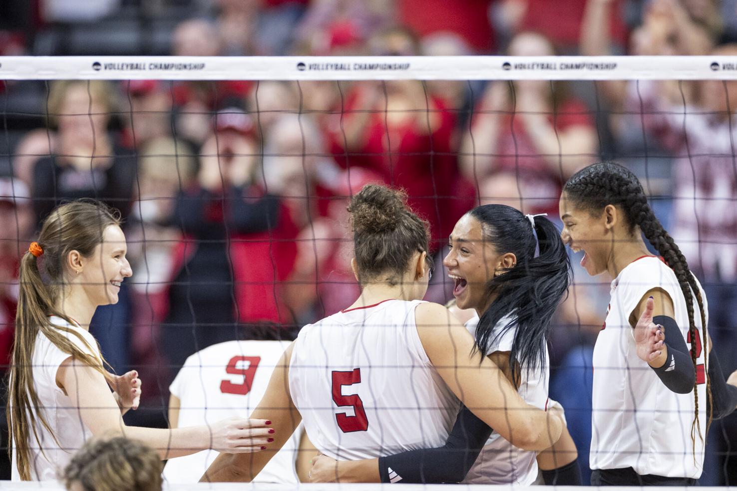 Photos Nebraska volleyball vs. Wisconsin in Elite Eight showdown — Dec. 15