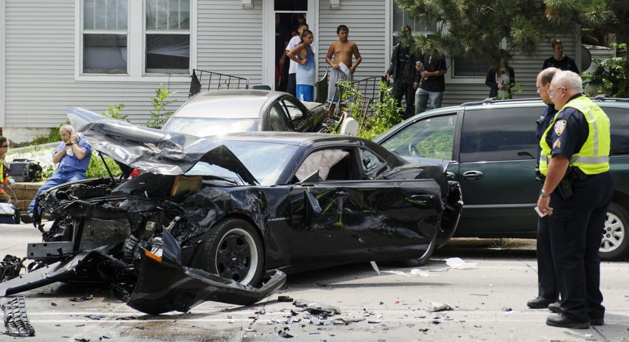 Car accident, 33rd and Vine