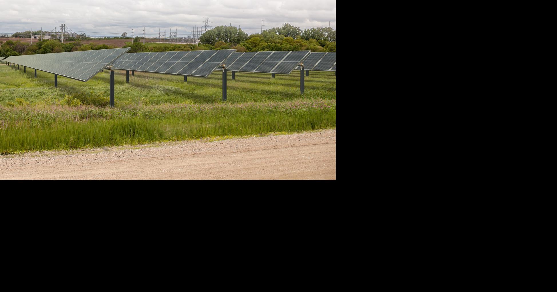 Nebraska's largest solar farm planned east of Lincoln is looking to