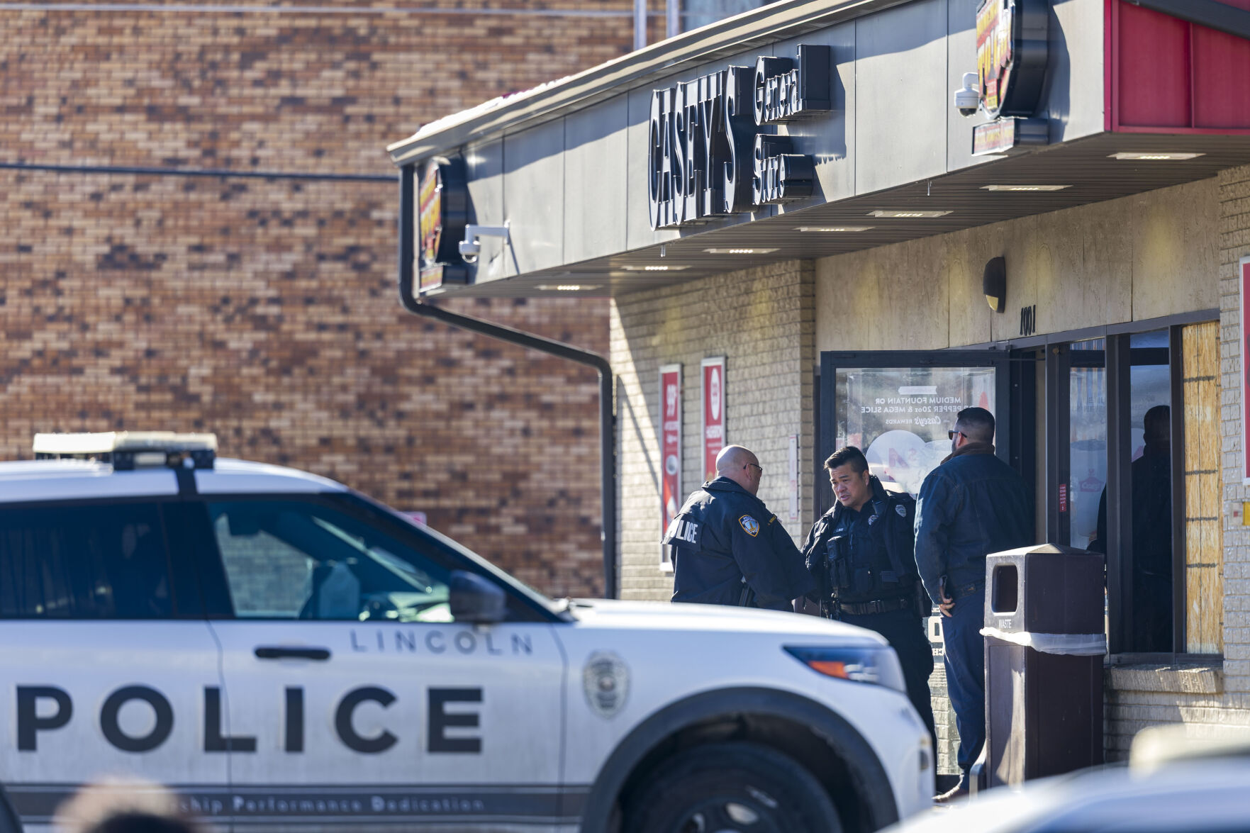 Photos and video: Police respond to fatal shooting at Lincoln Casey's