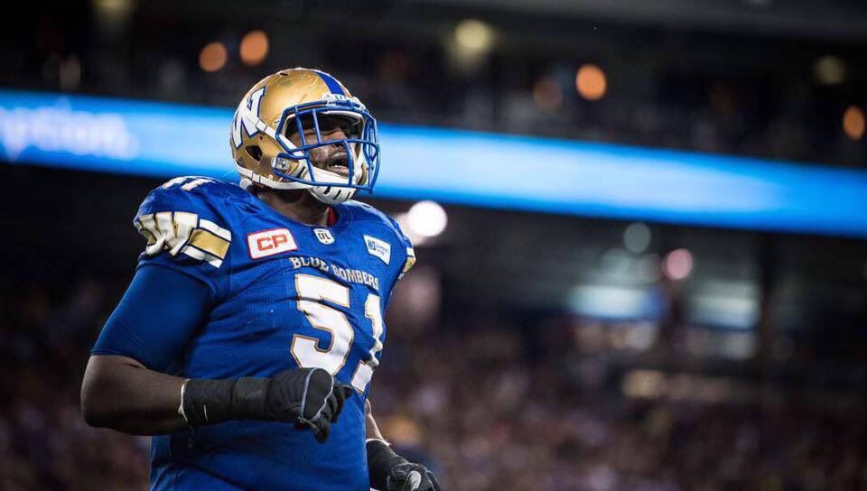 Jermarcus Hardrick Selected As CFL West All Star - Winnipeg in CFL