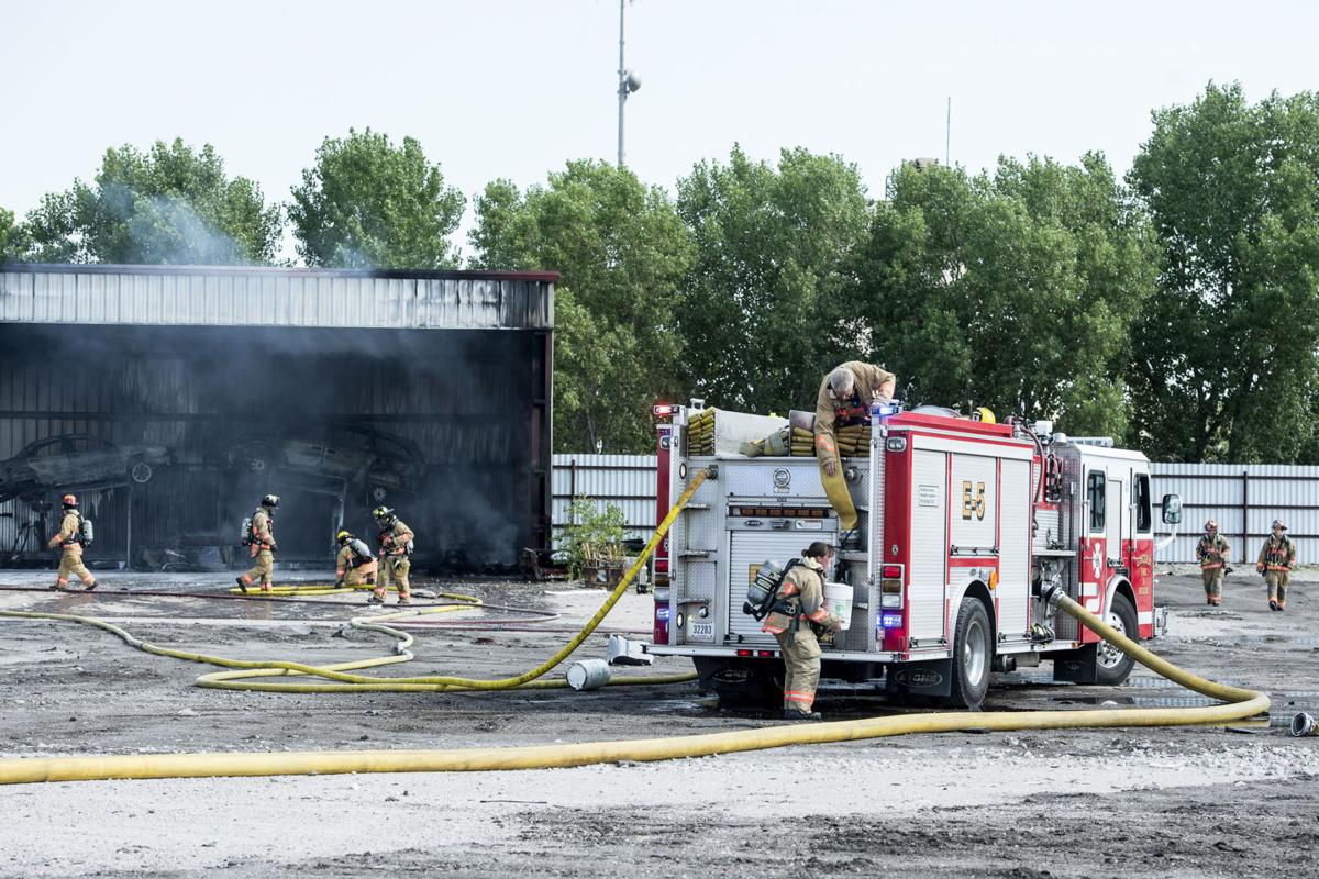 Fire reported at northeast Lincoln salvage yard Crime and Courts