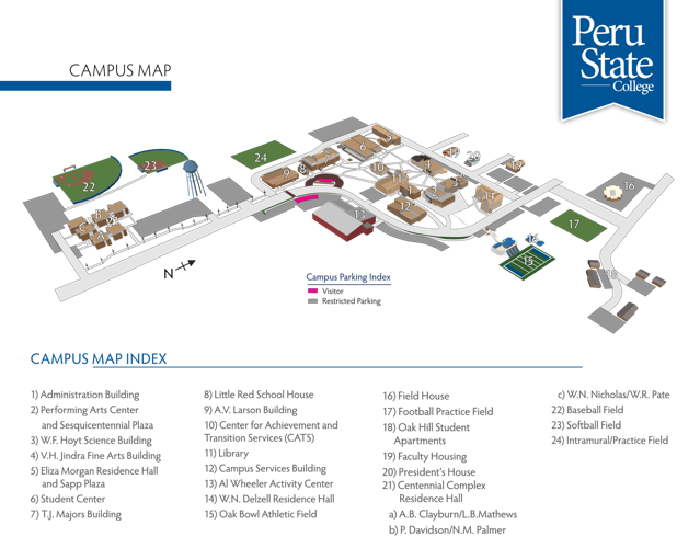 Peru Campus Map