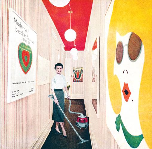 Vacuuming Pop Art