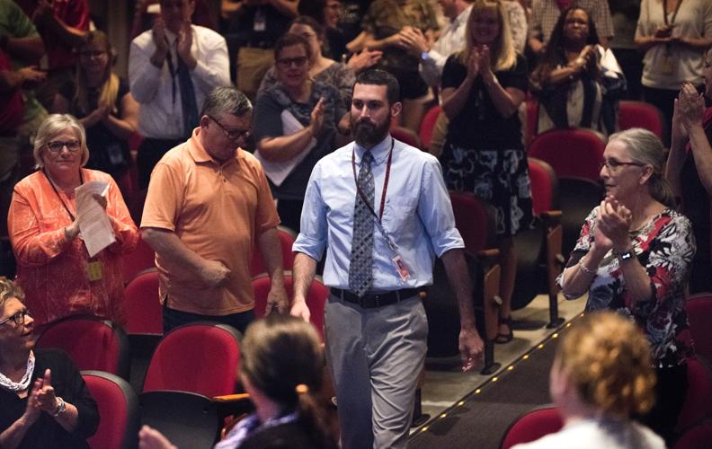 Travis Berry Outstanding Lincoln High Educator