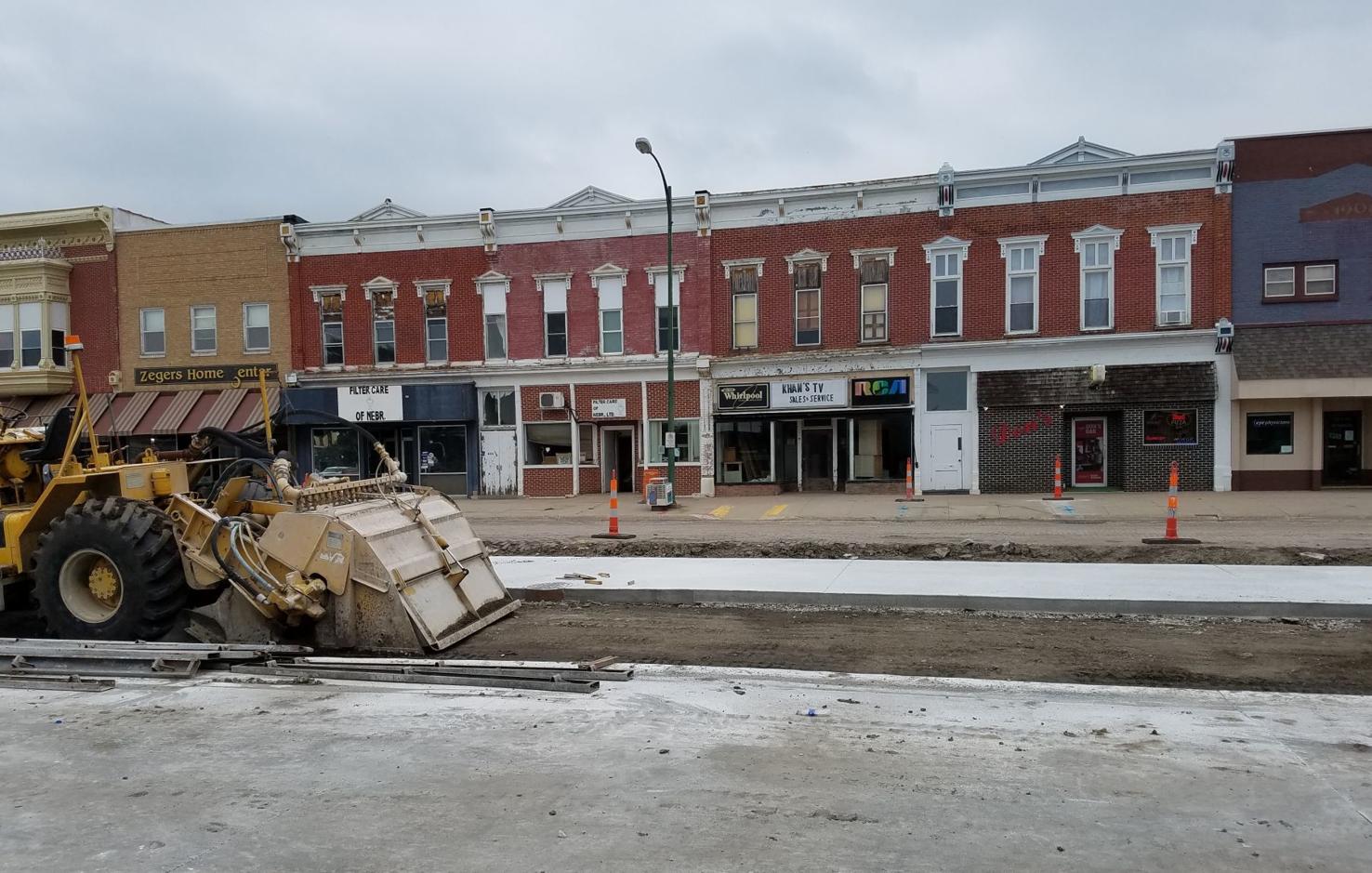 David City's downtown brick work hits some snags