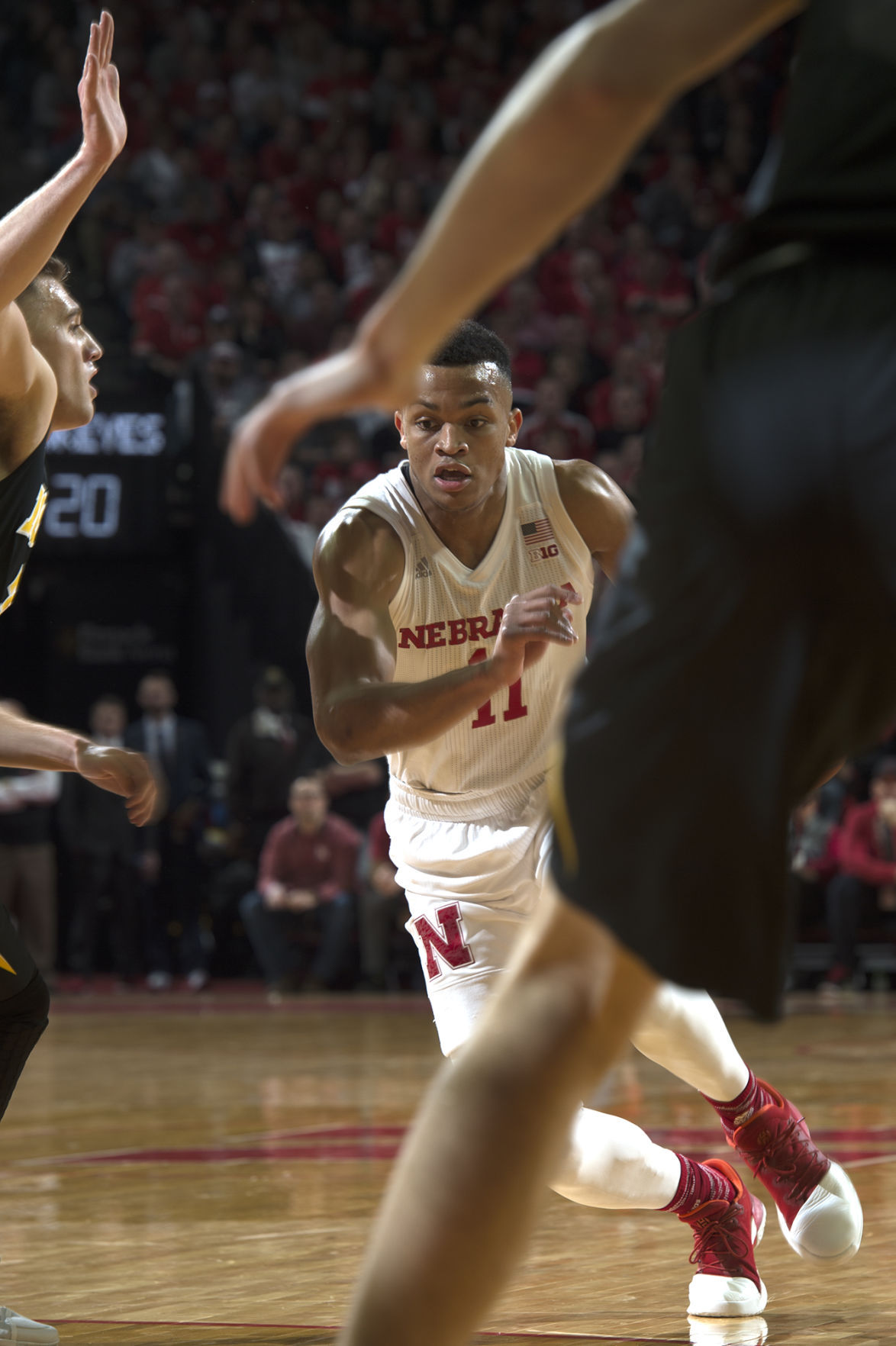 Huskers stay on the grind with shortrest game at Wisconsin Men's