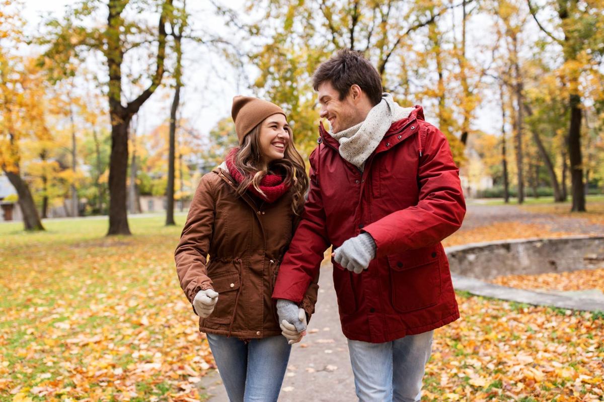 Autumn walking