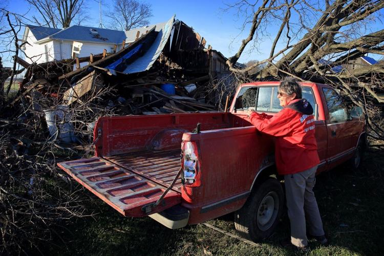 Edwardsville tornado damage