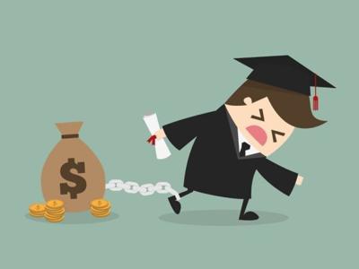 Student Loan Ball and Chain