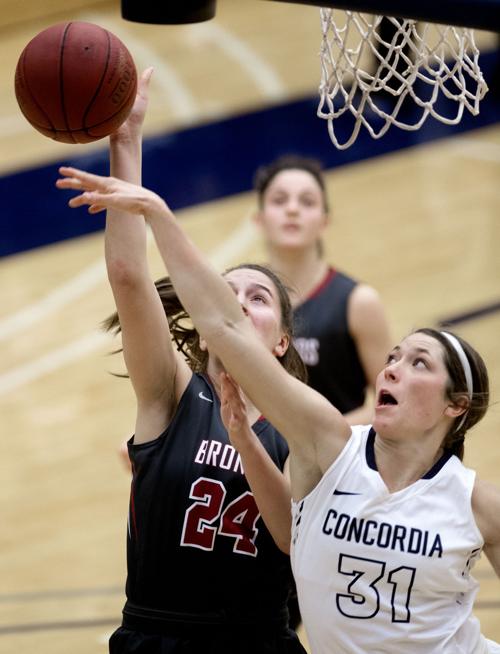 Hastings vs. Concordia women's hoops, 12/6/17