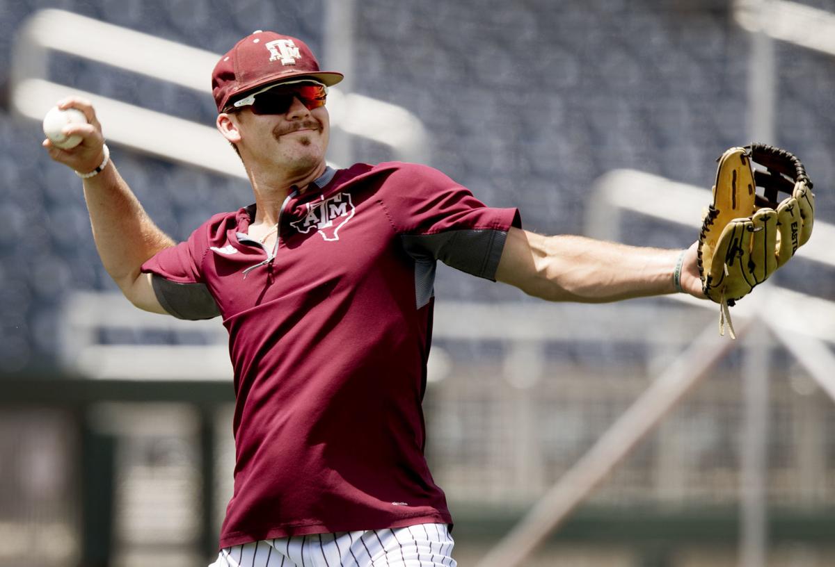 Texas A&M baseball practice, 6/16