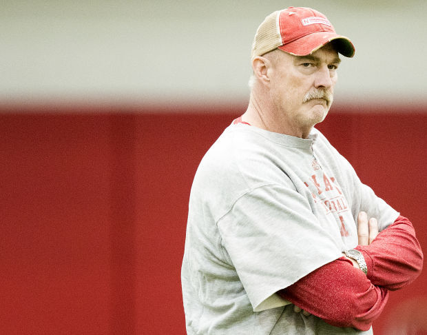 NU football practice, 12.10.14