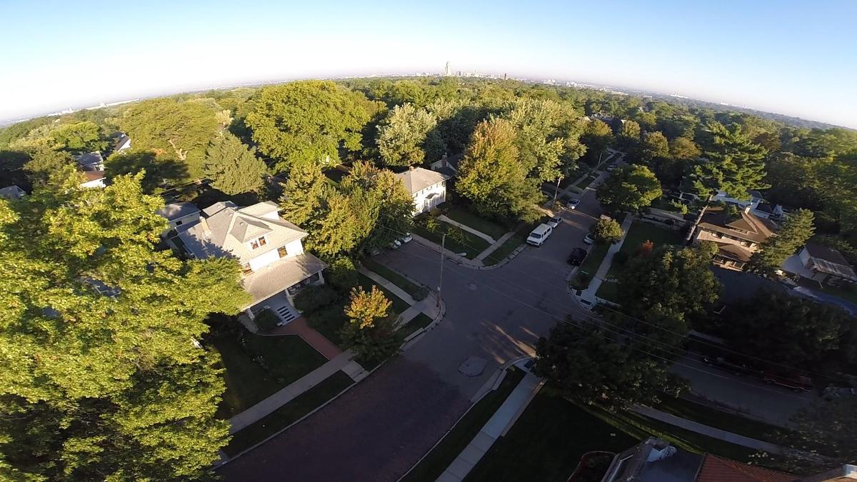 Near South drone photograph