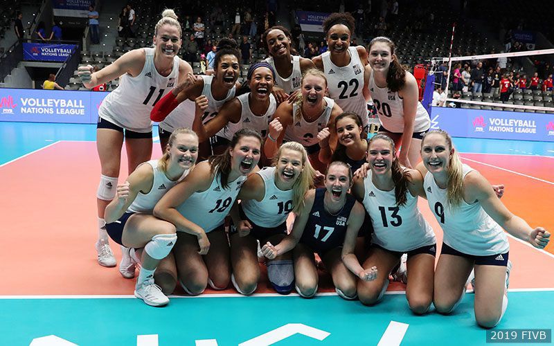 usa womens volleyball schedule