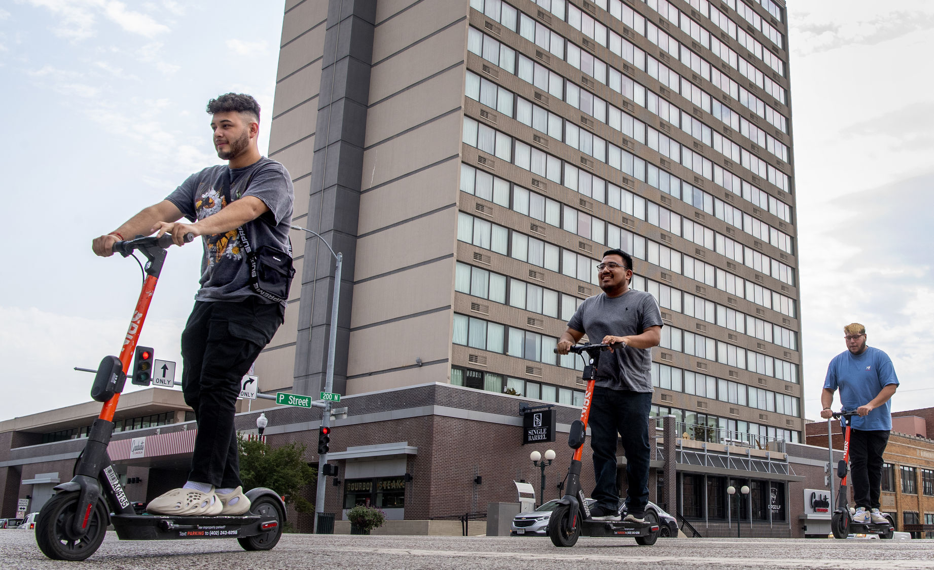 City Hall E scooters headed back to Lincoln this time with a