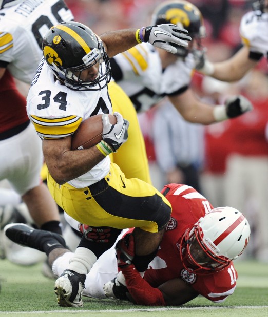 Nebraska vs. Iowa action, 11.25.2011 14