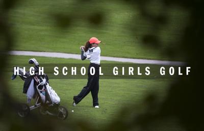 High school girls golf logo 2014