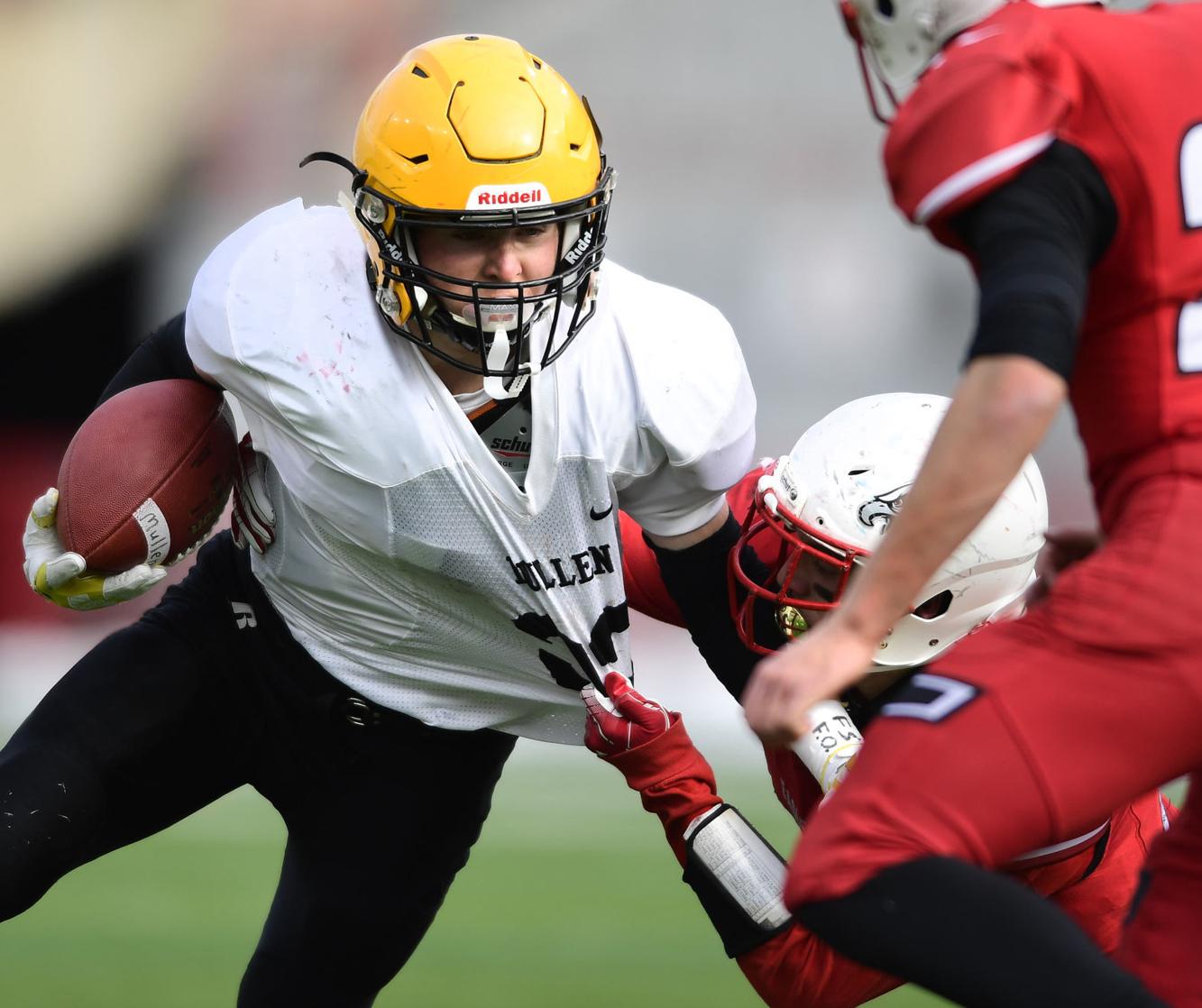 Hahn's explosive day leads JohnsonBrock to first state football title