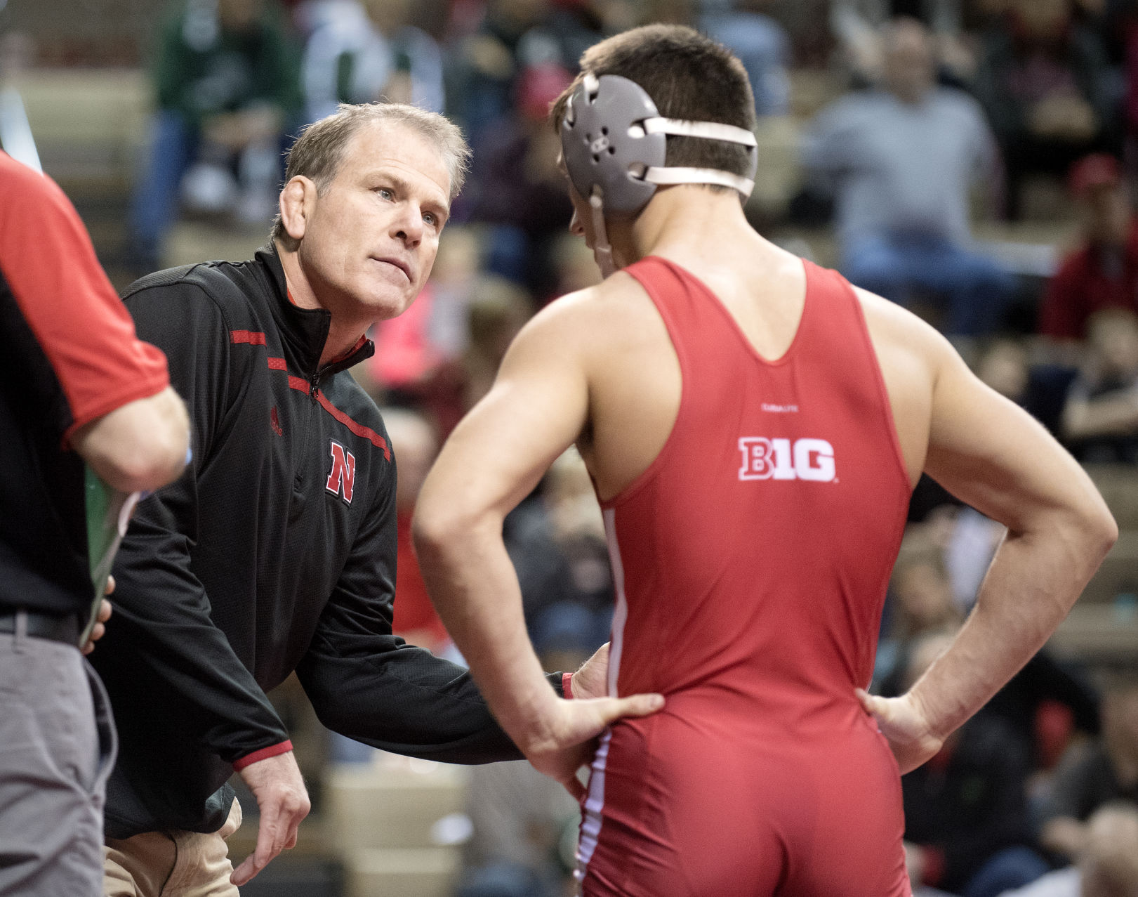 Husker wrestlers hit the road photo image