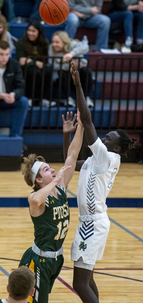 Lincoln Pius X vs. Lincoln North Star boys basketball, 12.20