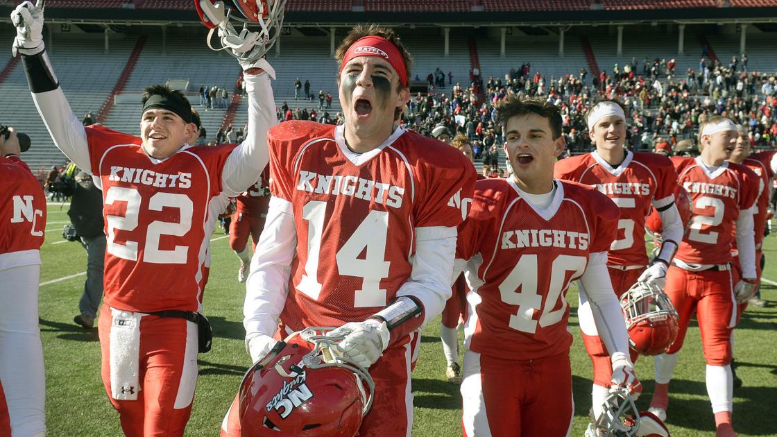 Photos Norfolk Catholic powers to 10th state football title High