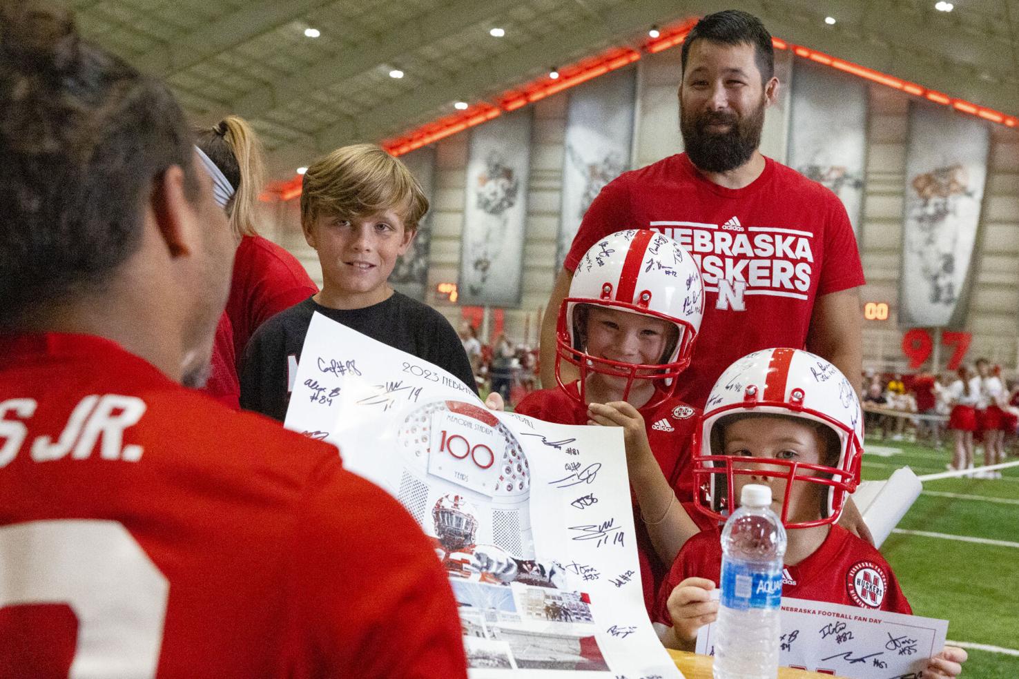 Photos Nebraska football hosts annual Fan Day event