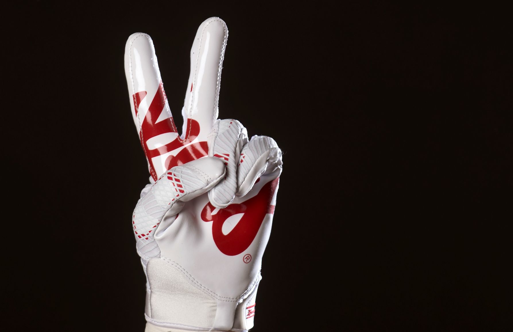 husker football gloves