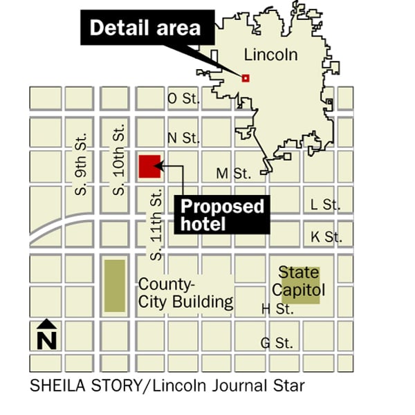 Downtown Lincoln Hotel Plan Gets Initial OK   F11bf0e4 92a0 11de 9727 001cc4c002e0.image 