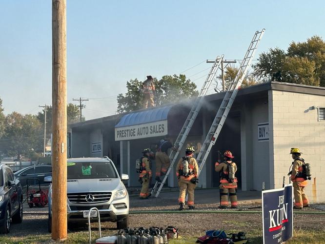Northwest Lincoln car lot fire causes significant damage to business