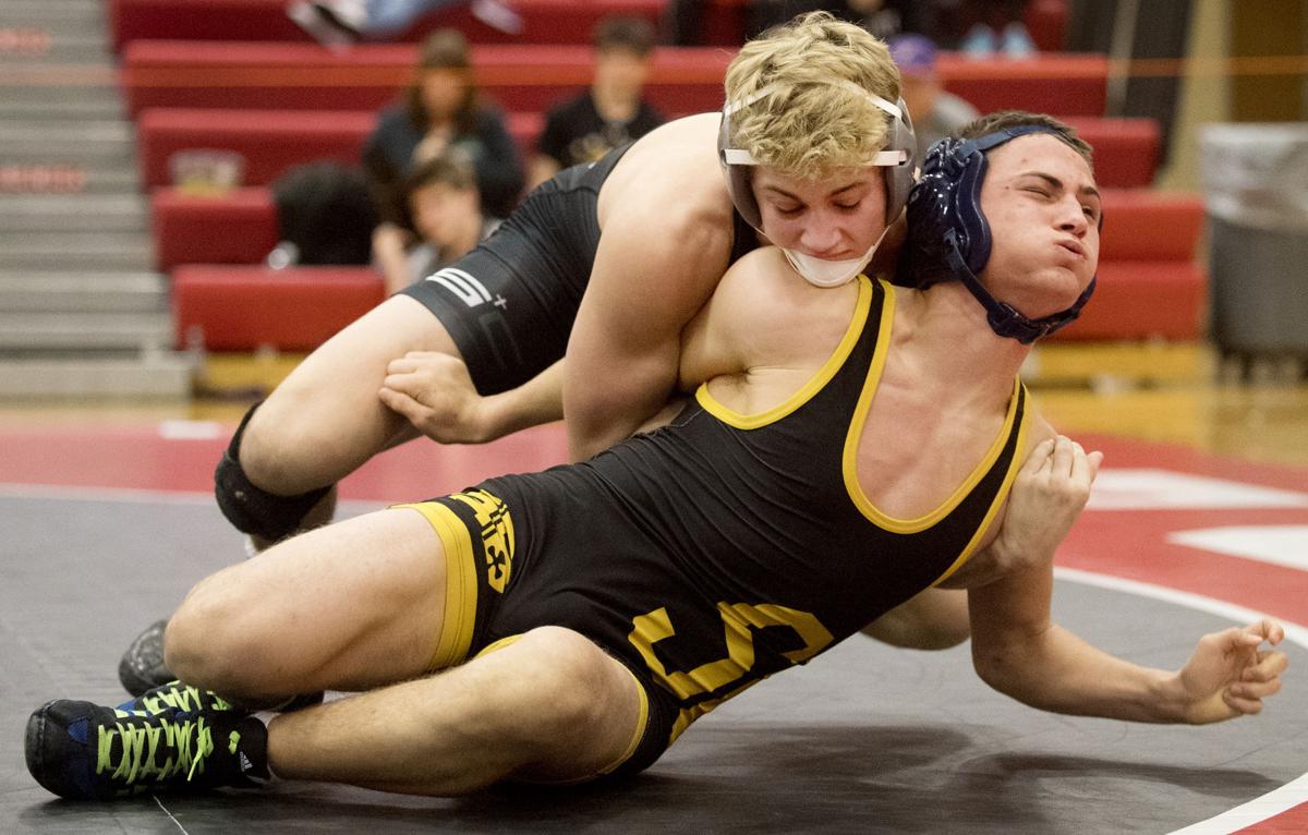 Class B district wrestling results High School Wrestling