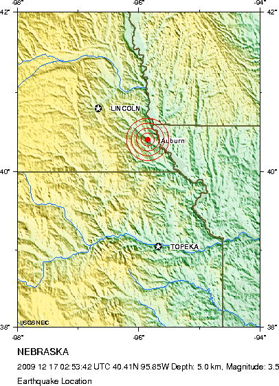 Minor earthquake reported near Auburn | Nebraska News | journalstar.com