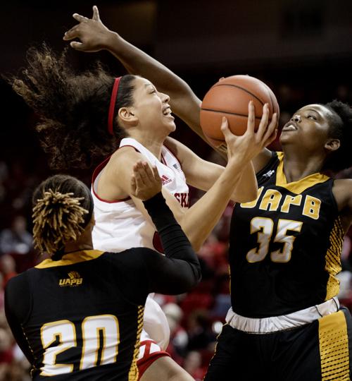Arkansas-Pine Bluff vs. Nebraska women's hoops, 12/2/17
