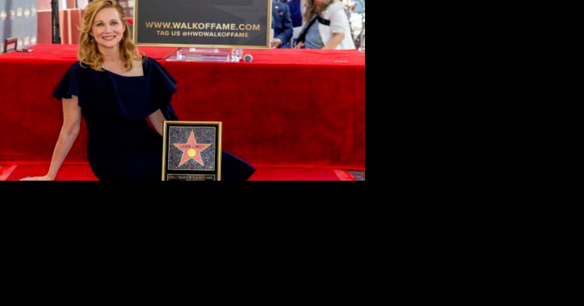 Laura Linney receives Hollywood Walk of Fame star