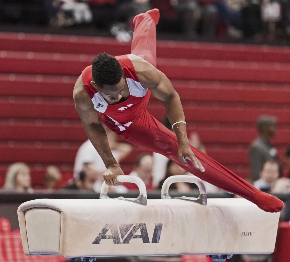 Nebraska gymnastics double dual, 1/20/18
