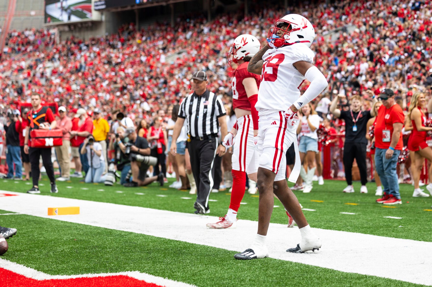 Nebraska's Jacory Barney, Dylan Raiola Impress In Scrimmage