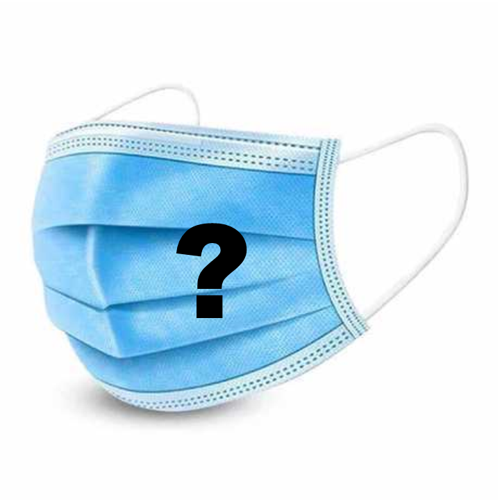 Mask with question mark