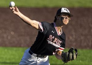 DC West wins pitchers' duel to edge Lutheran, advance to Class C state baseball tournament